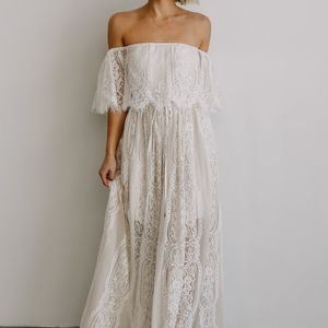 Baltic Born Caroline Lace Maxi Dress size M